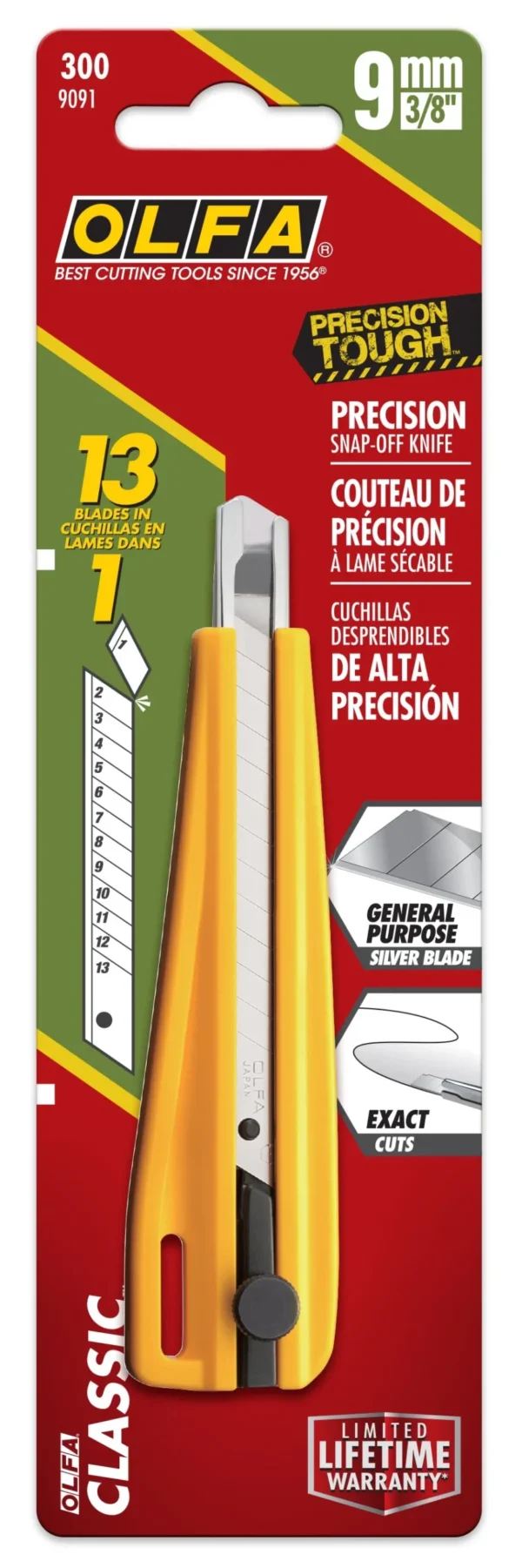 OLFA 300 Profesionalni skalpel 9 mm - slika 3