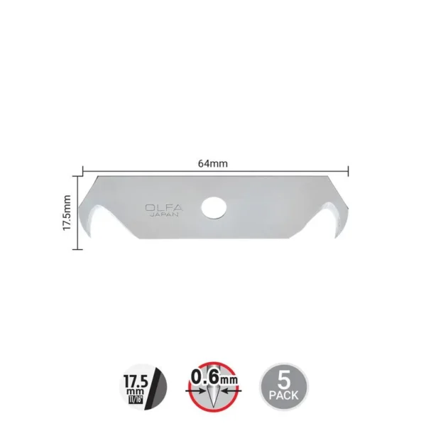 OLFA HOB-1 Industrijska hook oštrica - slika 2