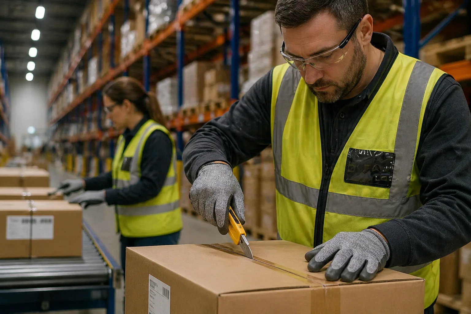 OLFA alat u skladištu za B2B narudžbe