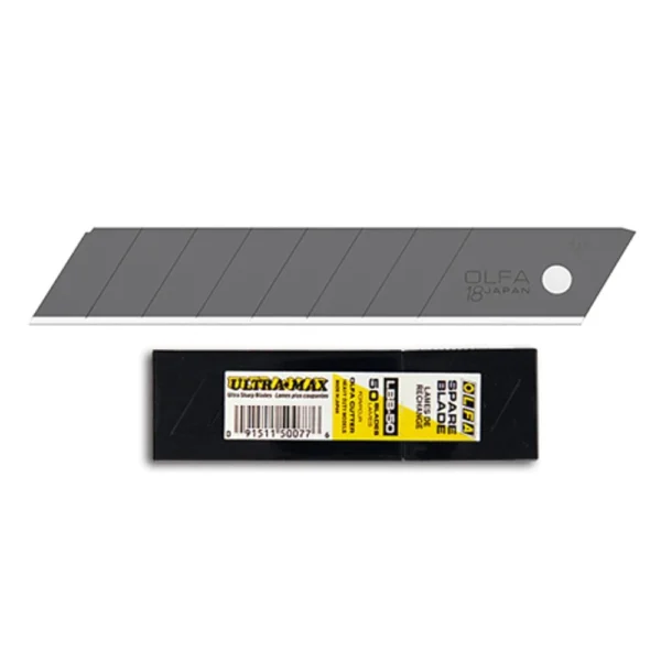 OLFA LBB-50 profesionalna crna ostrica 18 mm - kutija