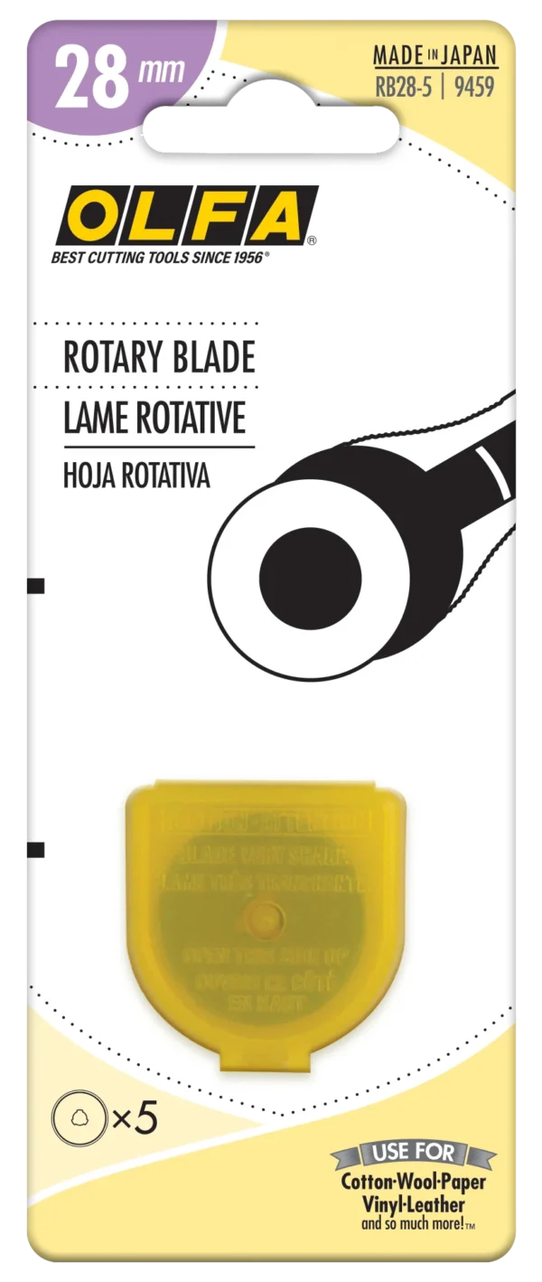 OLFA PRB28-2 Perforacijska rotary oštrica 28 mm 2 kom - slika 3