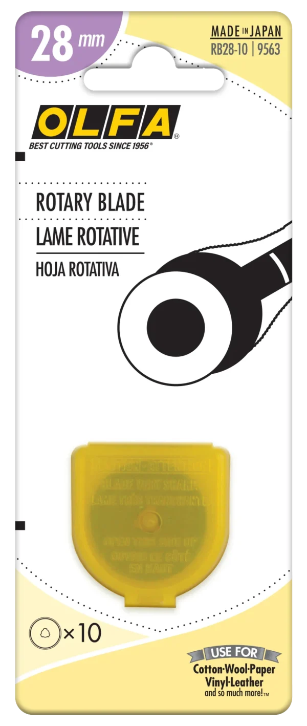 OLFA PRB28-2 Perforacijska rotary oštrica 28 mm 2 kom - slika 4