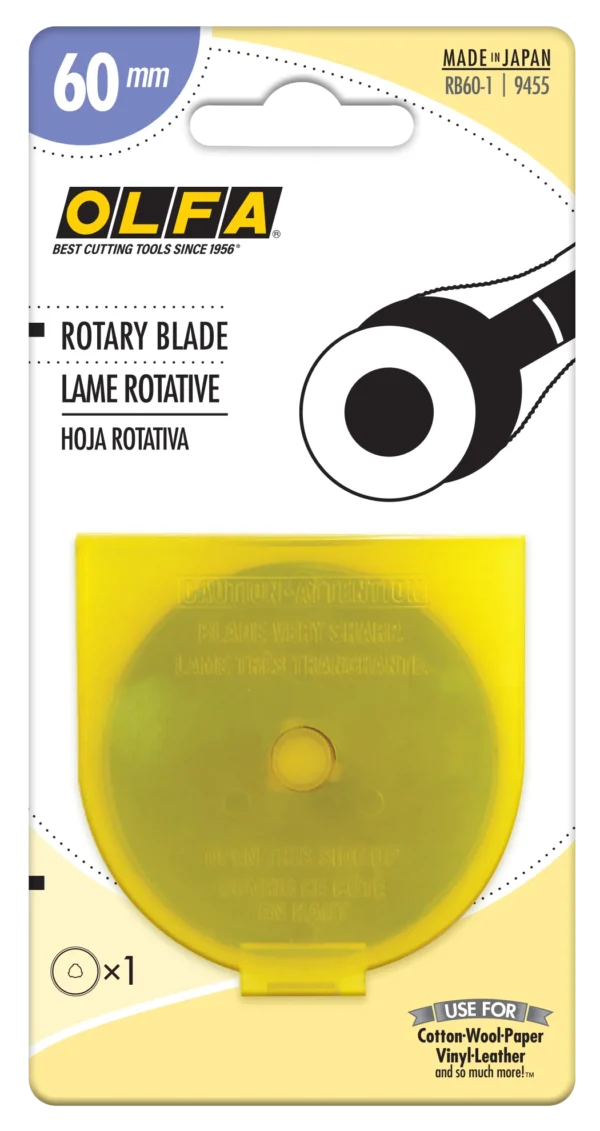 OLFA RB60-1 Rotary oštrica 60 mm 1 kom - slika 2