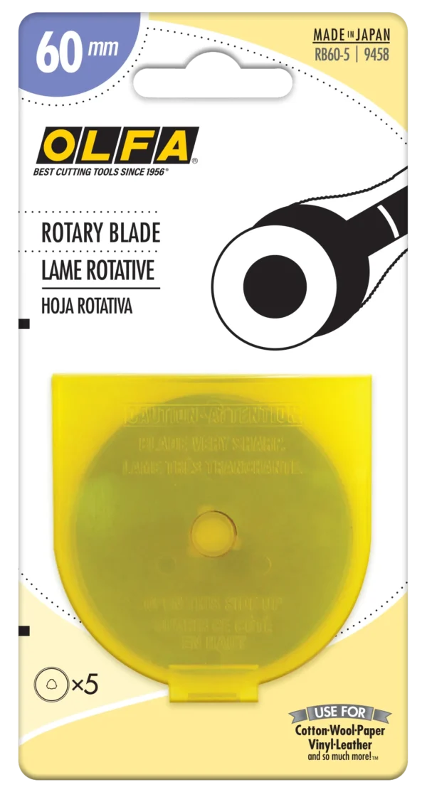 OLFA RB60-1 Rotary oštrica 60 mm 1 kom - slika 3