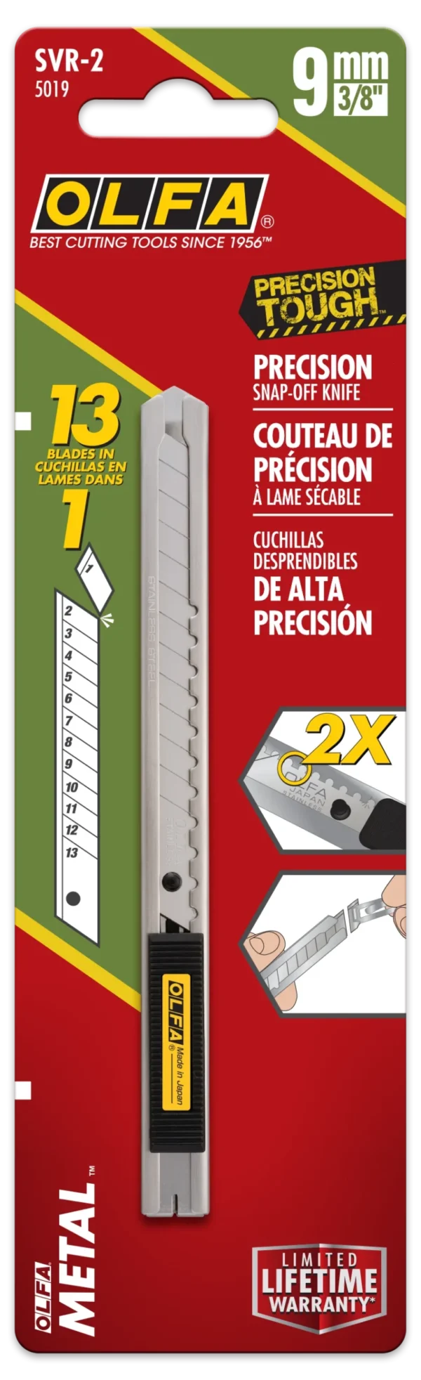 OLFA SVR-2 Profesionalni skalpel 9 mm - slika 4