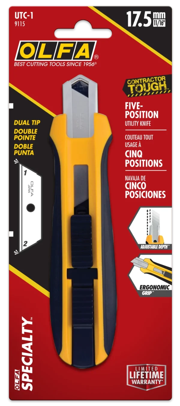 OLFA UTC-1 Industrijski skalpel Auto-Lock - slika 5